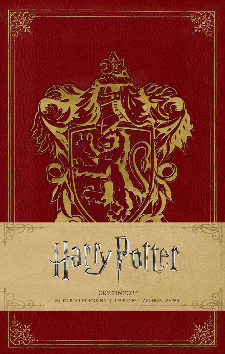 Harry Potter: Gryffindor Ruled Pocket Journal - Olleke Wizarding Shop Amsterdam Brugge London