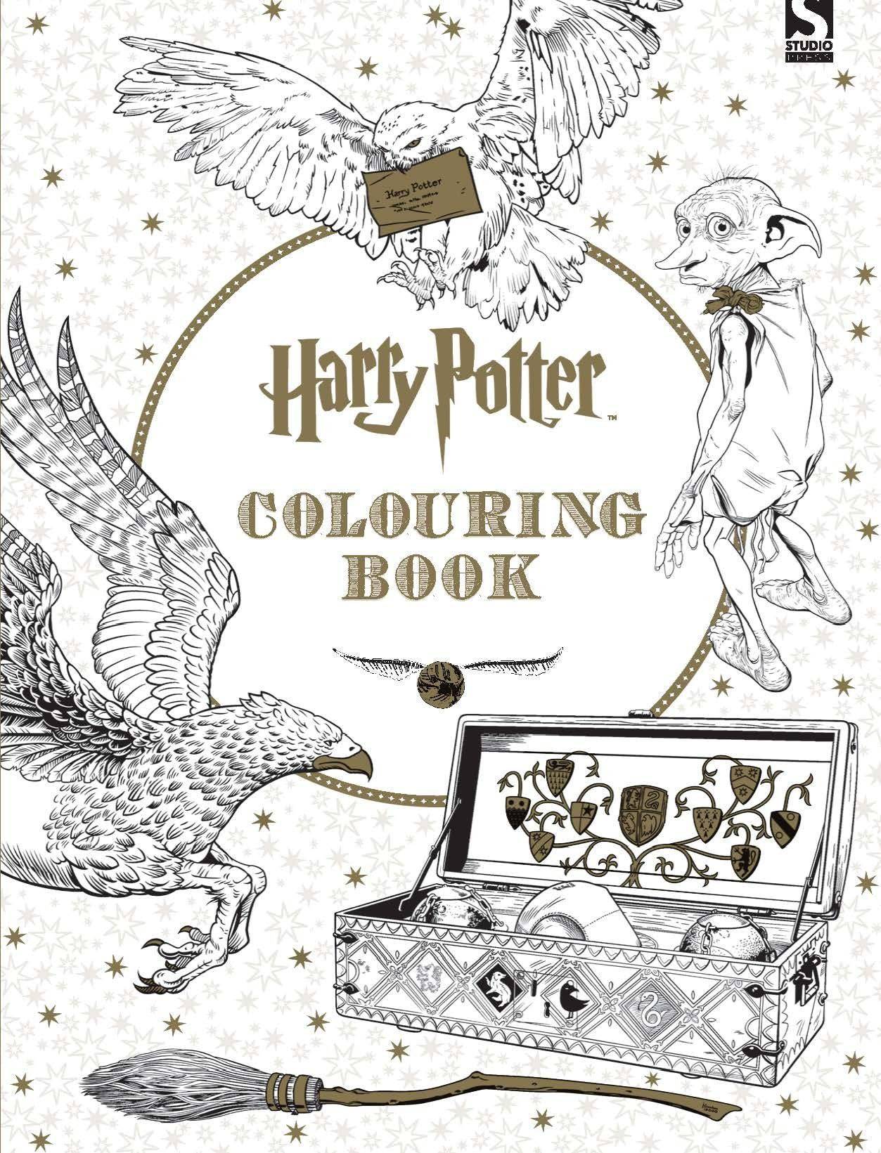 Harry Potter Colouring Book - Olleke Wizarding Shop Amsterdam Brugge London