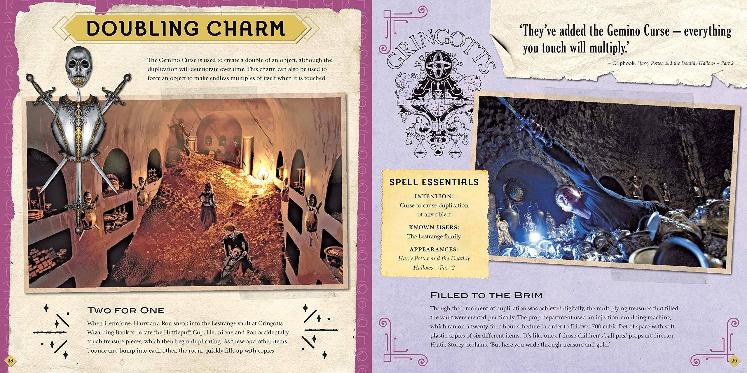 Harry Potter - Spells & Charms: A Movie Scrapbook - Olleke Wizarding Shop Amsterdam Brugge London