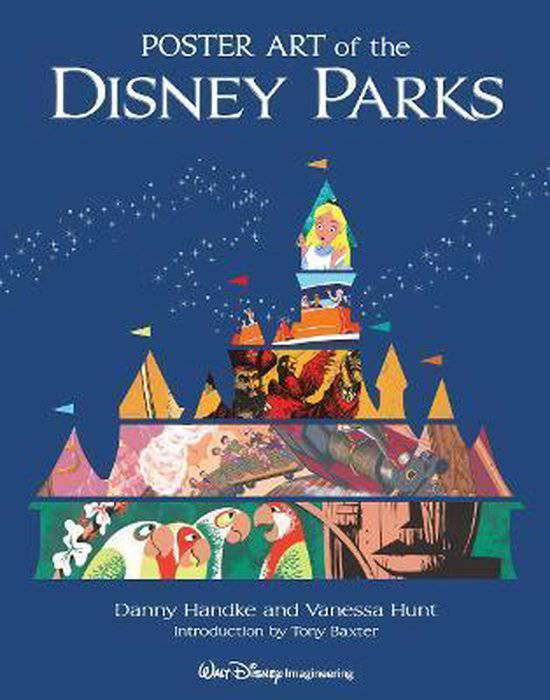 Poster Art Of The Disney Parks - Olleke Wizarding Shop Amsterdam Brugge London