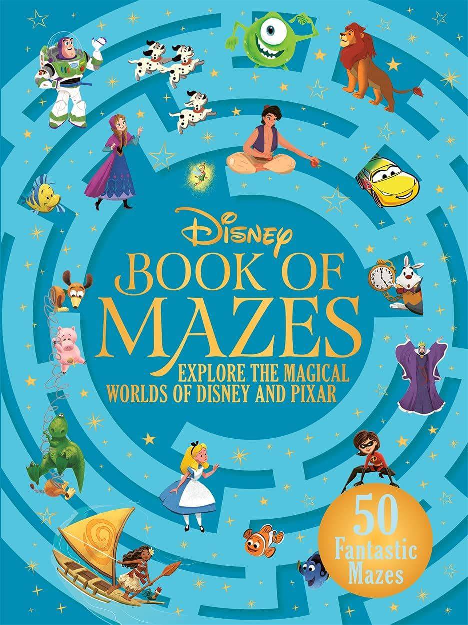 The Disney Book of Mazes - Olleke Wizarding Shop Amsterdam Brugge London