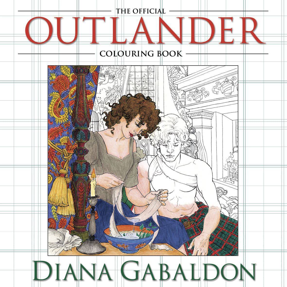 The Official Outlander Colouring Book - Olleke Wizarding Shop Amsterdam Brugge London