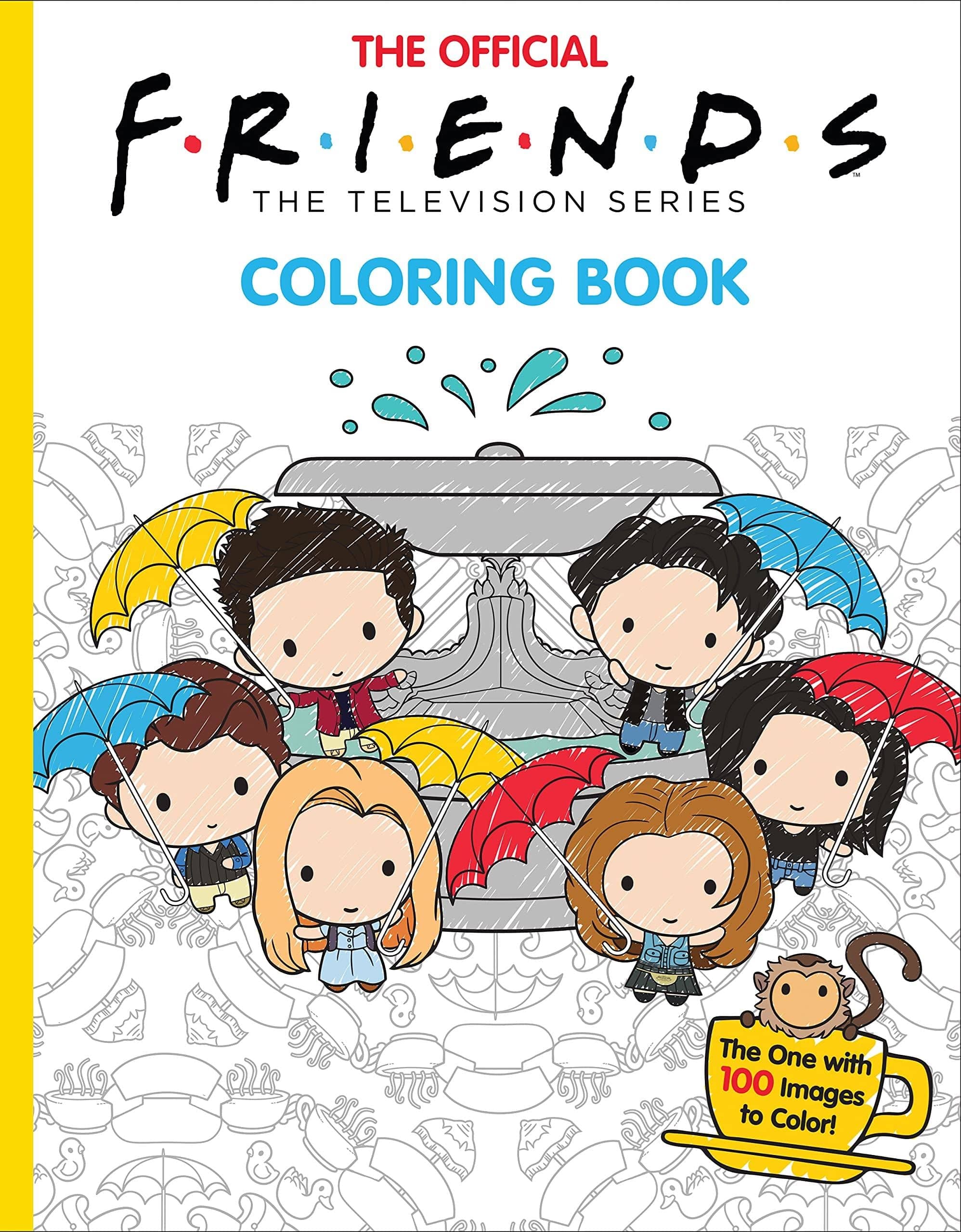 The Official Friends Coloring Book: The One with 1 00 Images to Color - Olleke Wizarding Shop Amsterdam Brugge London