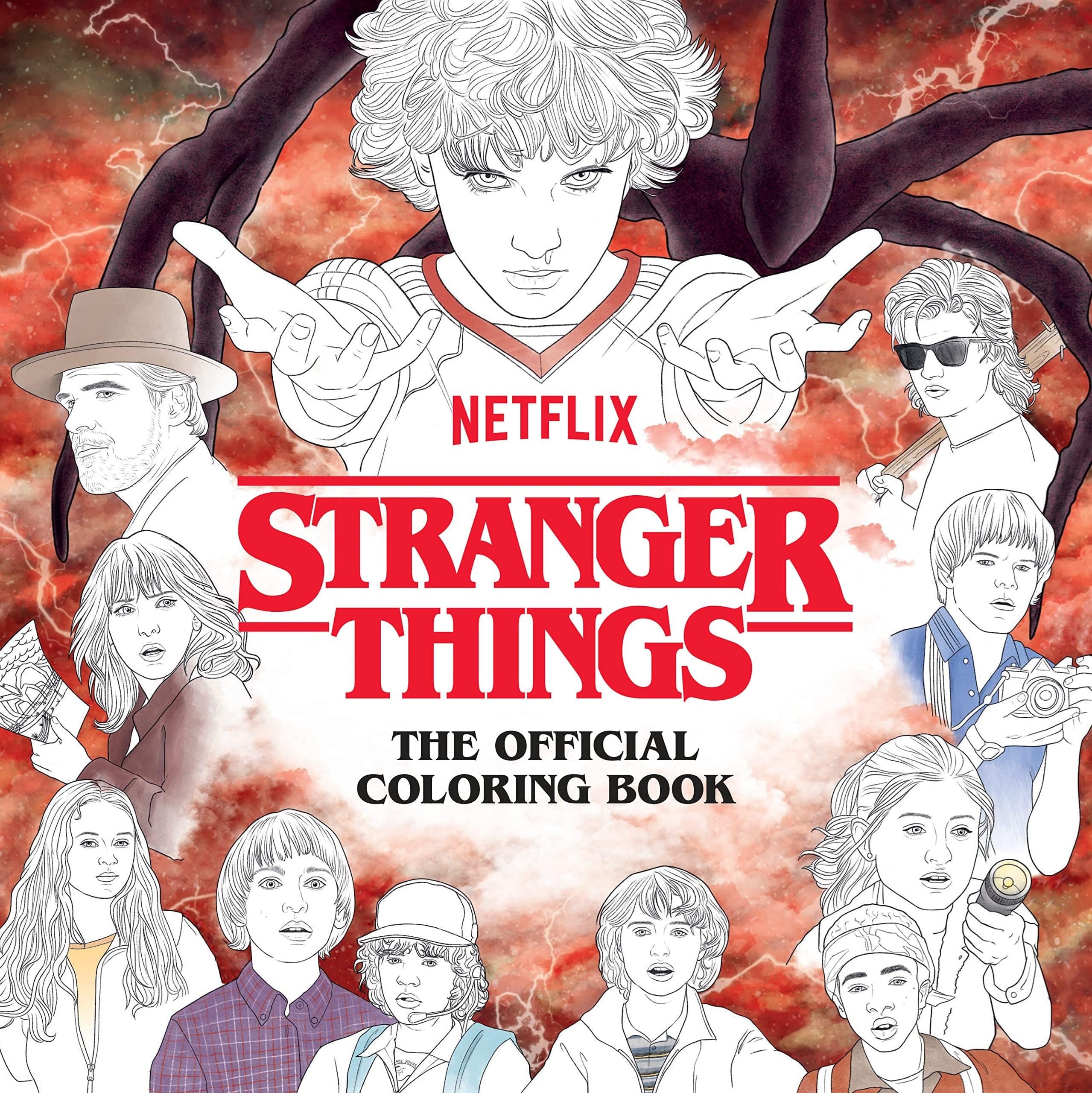 Stranger Things: The Official Coloring Book - Olleke Wizarding Shop Amsterdam Brugge London