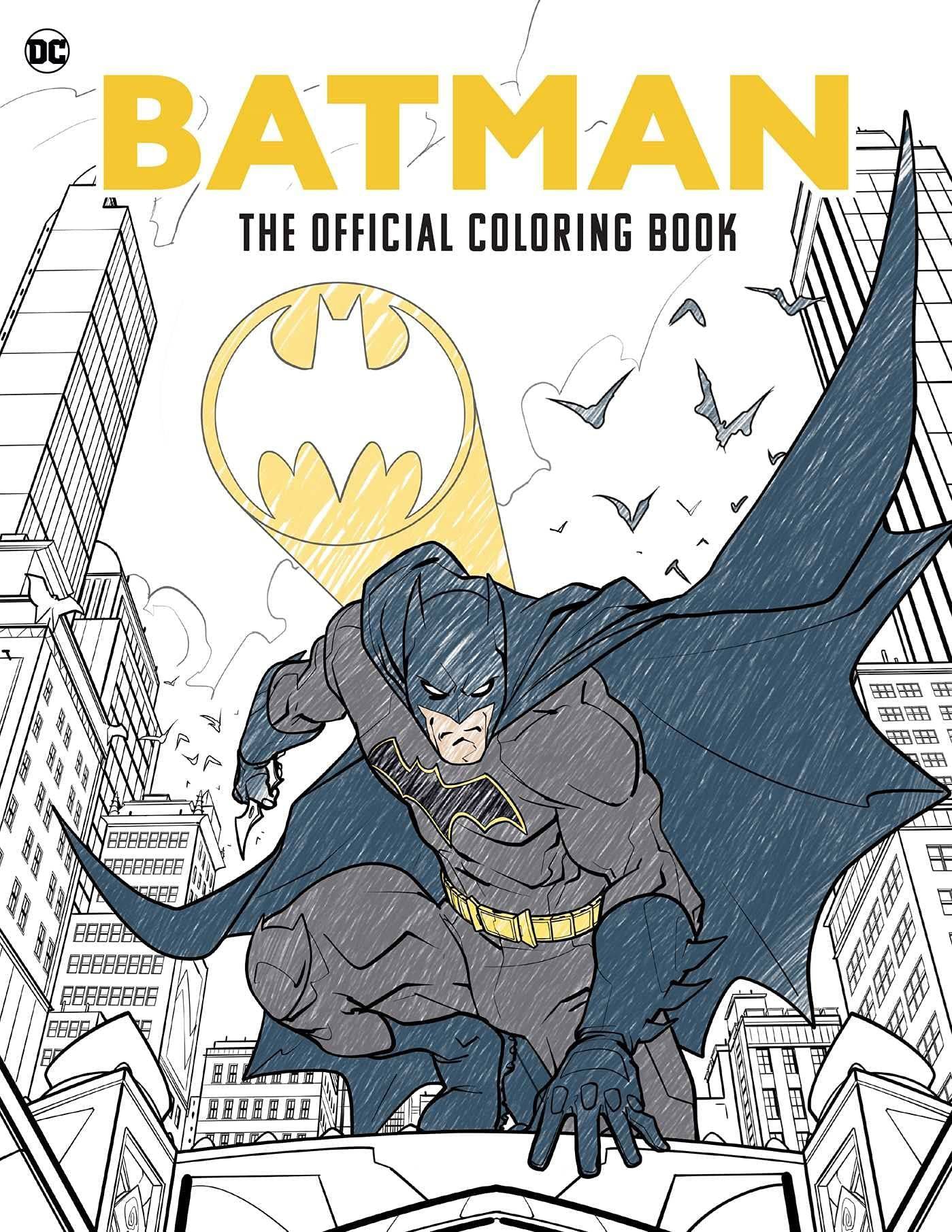 Batman: The Official Coloring Book - Olleke Wizarding Shop Amsterdam Brugge London