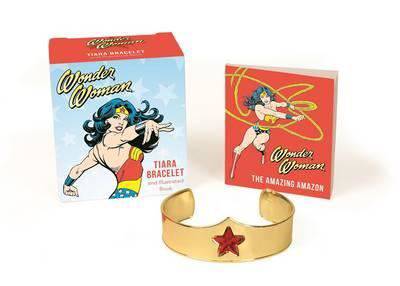 Wonder Woman Tiara Bracelet and Illustrated Book - Olleke Wizarding Shop Amsterdam Brugge London