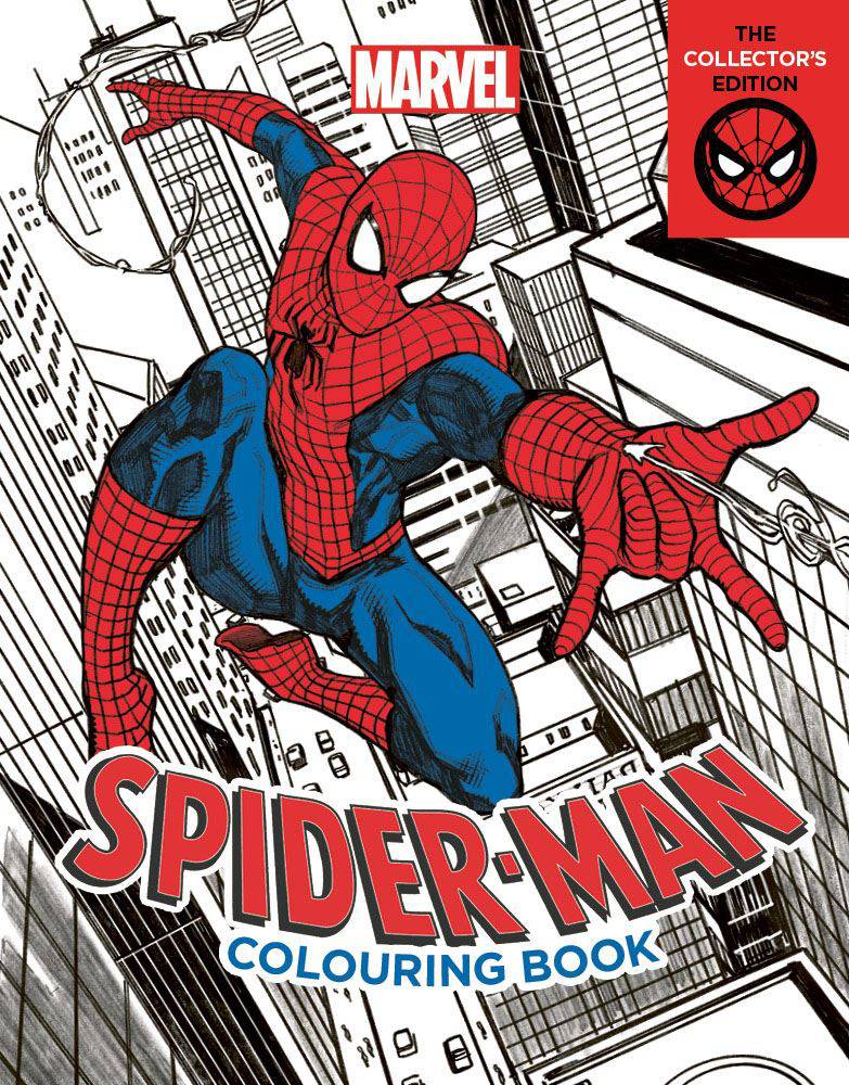 Marvel Spider-Man Colouring Book: The Collector's Edition - Olleke Wizarding Shop Amsterdam Brugge London