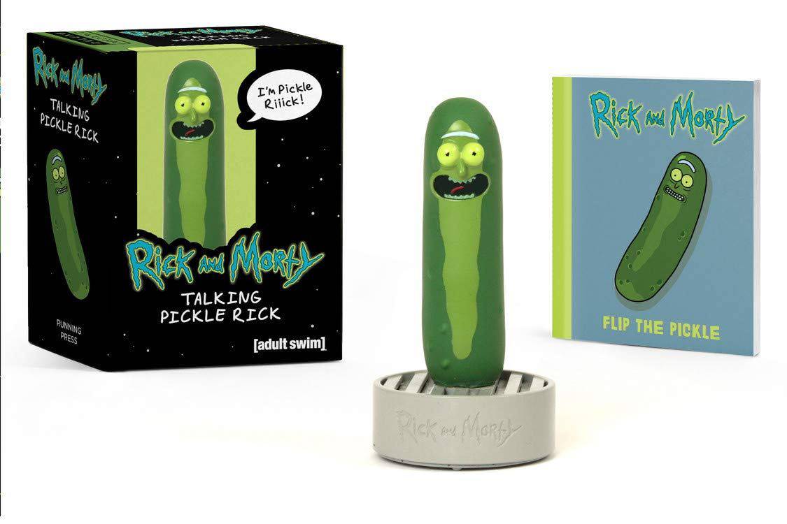 Rick and Morty Talking Pickle Rick - Olleke Wizarding Shop Amsterdam Brugge London