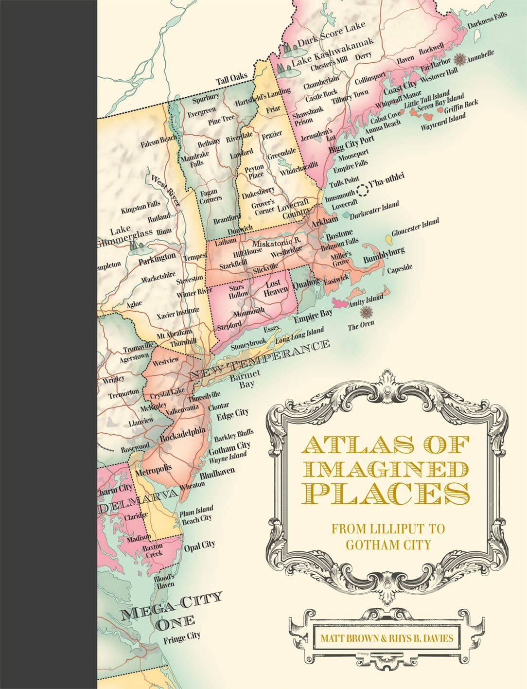 Atlas of Imagined Places - Olleke Wizarding Shop Amsterdam Brugge London