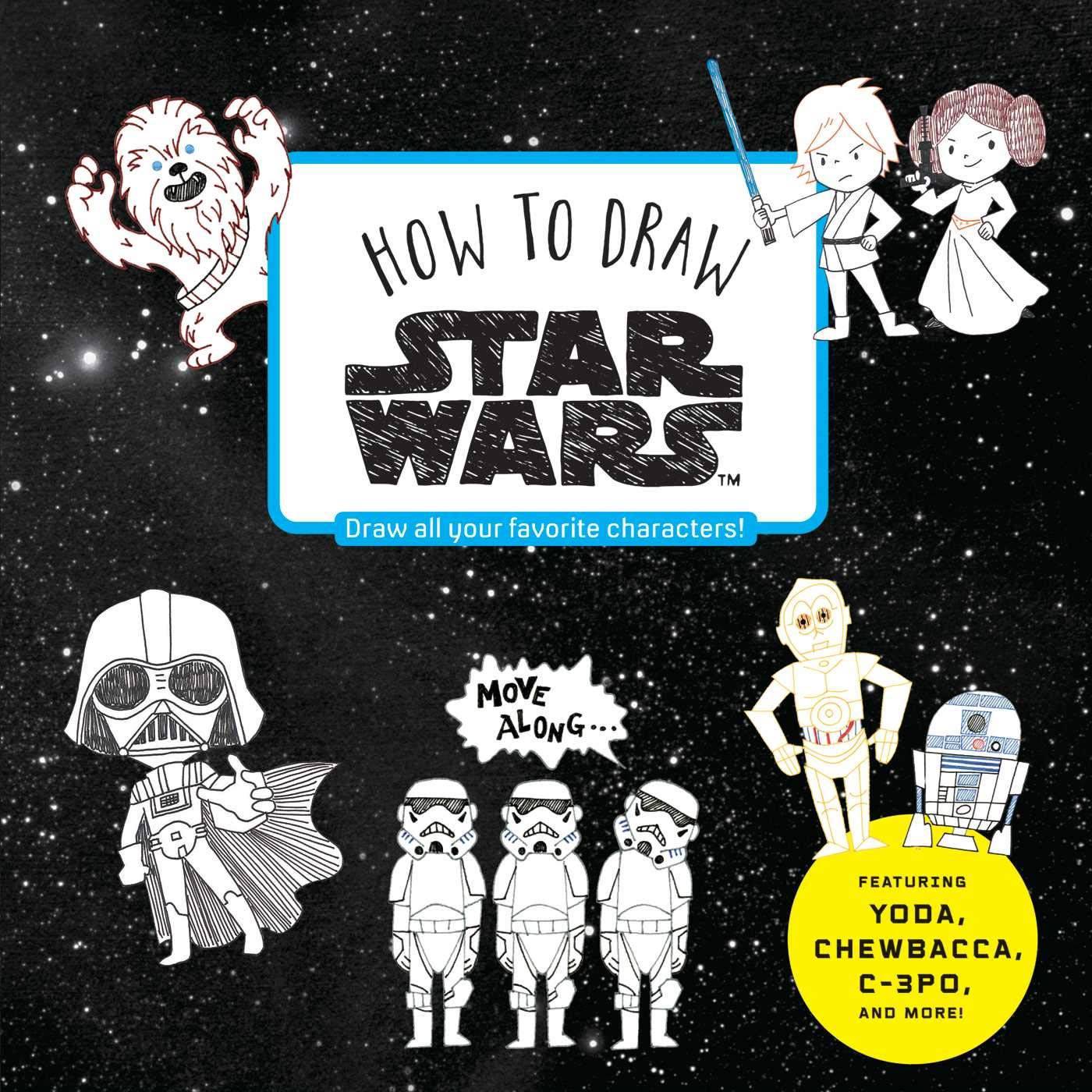 How to Draw Star Wars - Olleke Wizarding Shop Amsterdam Brugge London