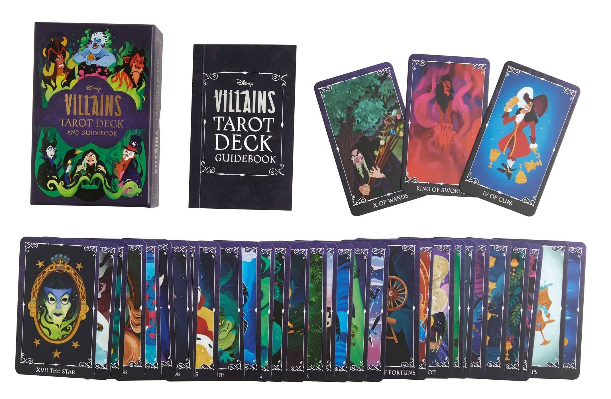 Disney Villains Tarot Deck and Guidebook - Olleke Wizarding Shop Amsterdam Brugge London