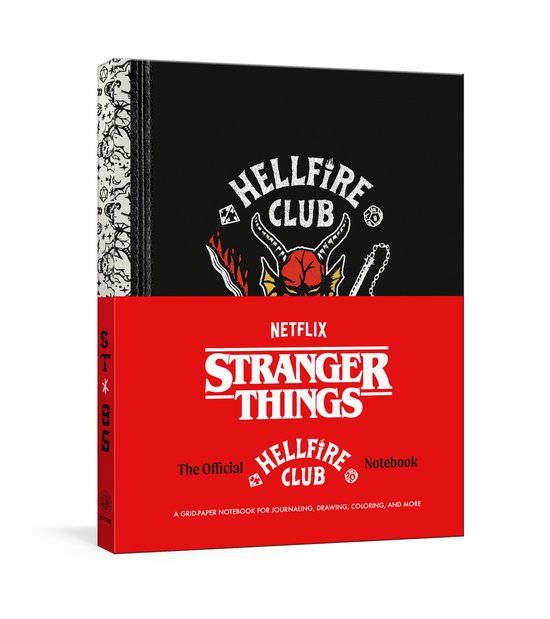 Stranger Things The Official Hellfire Club Notebook - Olleke Wizarding Shop Amsterdam Brugge London