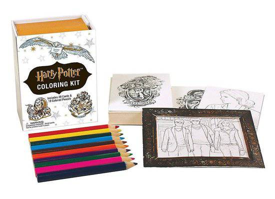 Harry Potter Coloring Kit - Olleke Wizarding Shop Amsterdam Brugge London