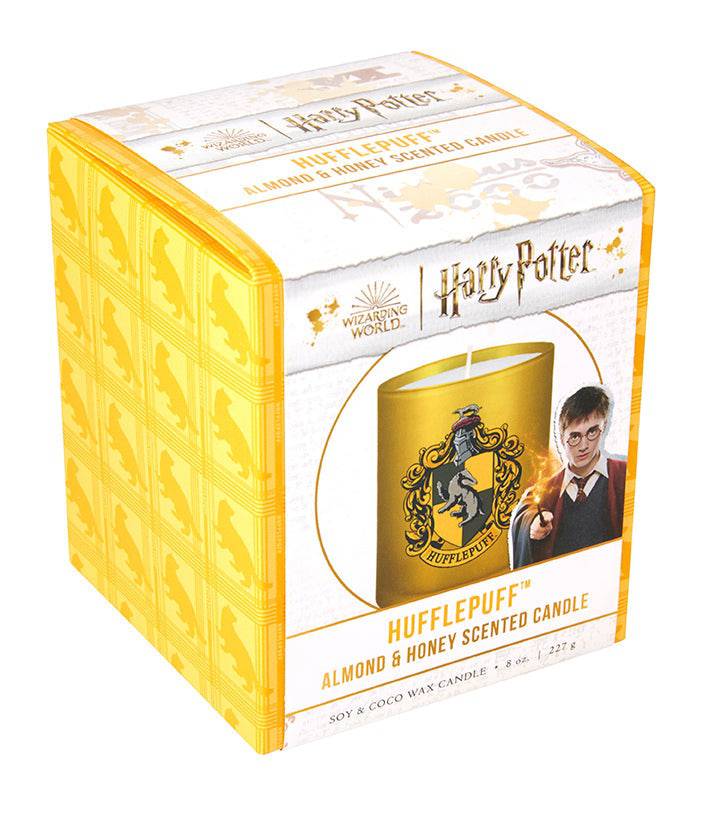 Harry Potter: Hufflepuff Scented Glass Candle - Olleke Wizarding Shop Amsterdam Brugge London