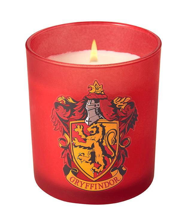 Harry Potter: Gryffindor Scented Glass Candle - Olleke Wizarding Shop Amsterdam Brugge London