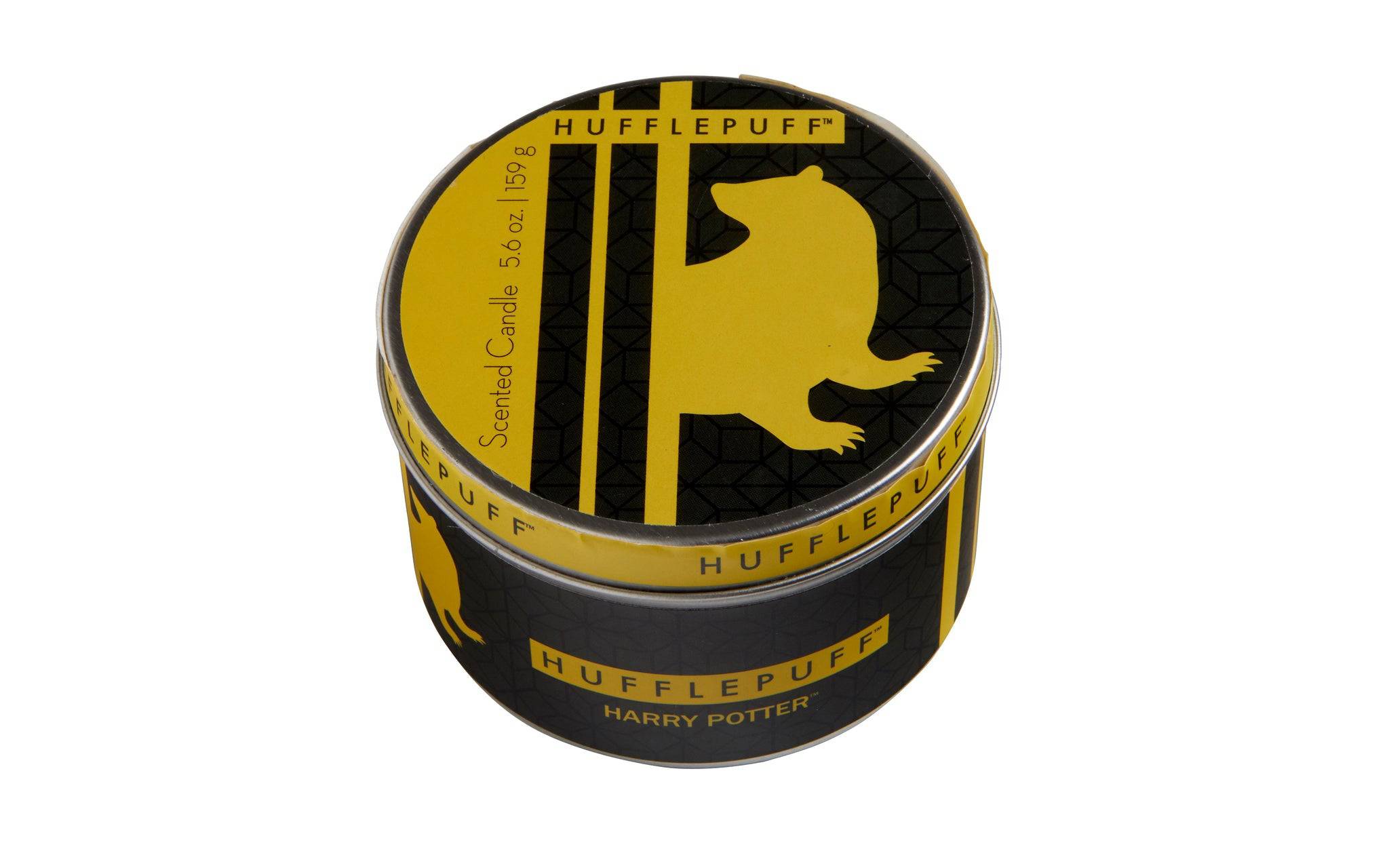 Harry Potter Hufflepuff Scented Tin Candle - Olleke Wizarding Shop Amsterdam Brugge London