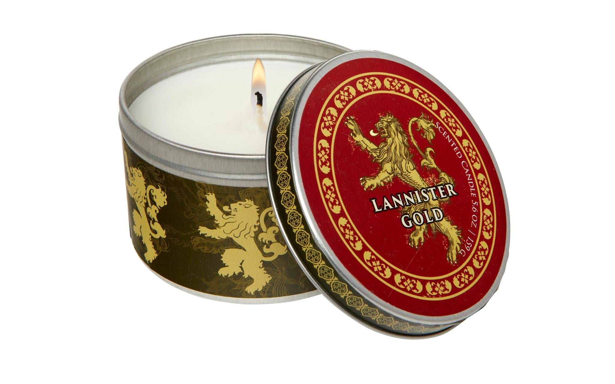 Game of Thrones: House Lannister Scented Candle - Olleke Wizarding Shop Amsterdam Brugge London