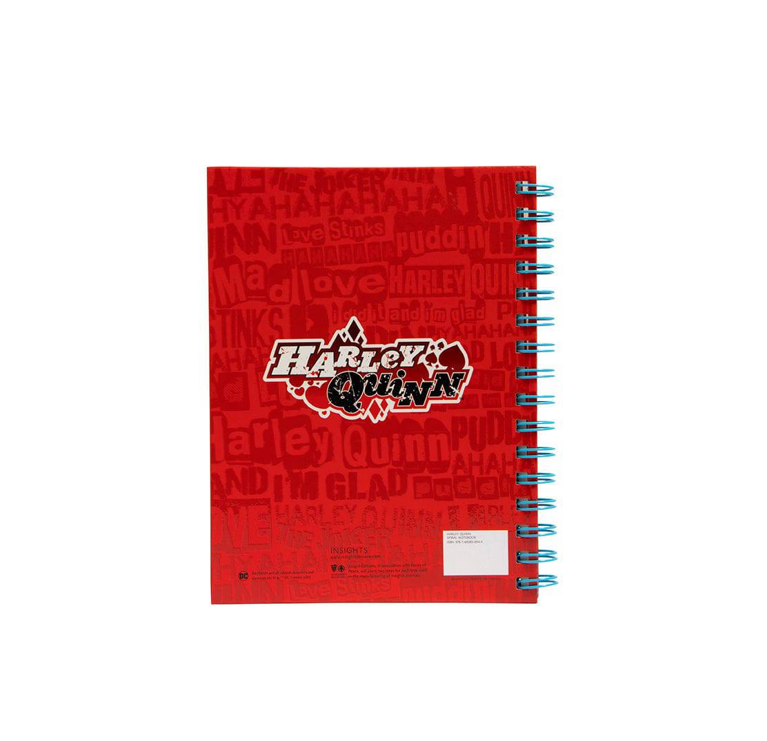 Harley Quinn Spiral Notebook - Olleke Wizarding Shop Amsterdam Brugge London