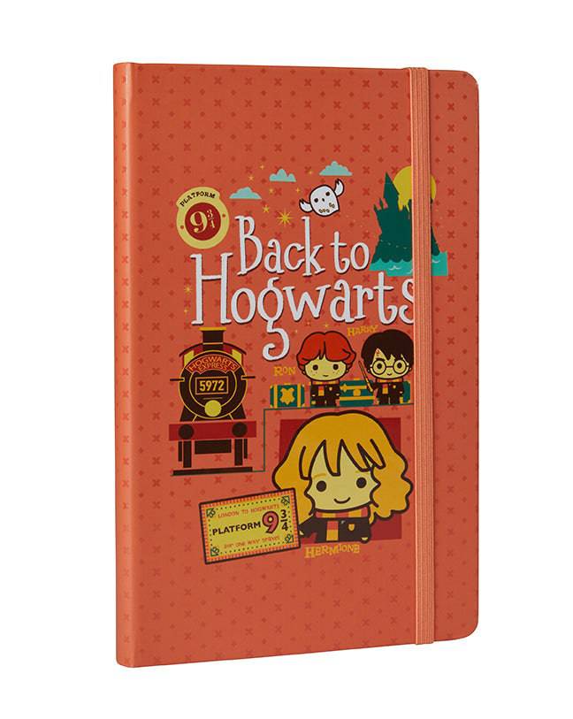 Back to Hogwarts Hardcover Ruled Journal - Olleke Wizarding Shop Amsterdam Brugge London