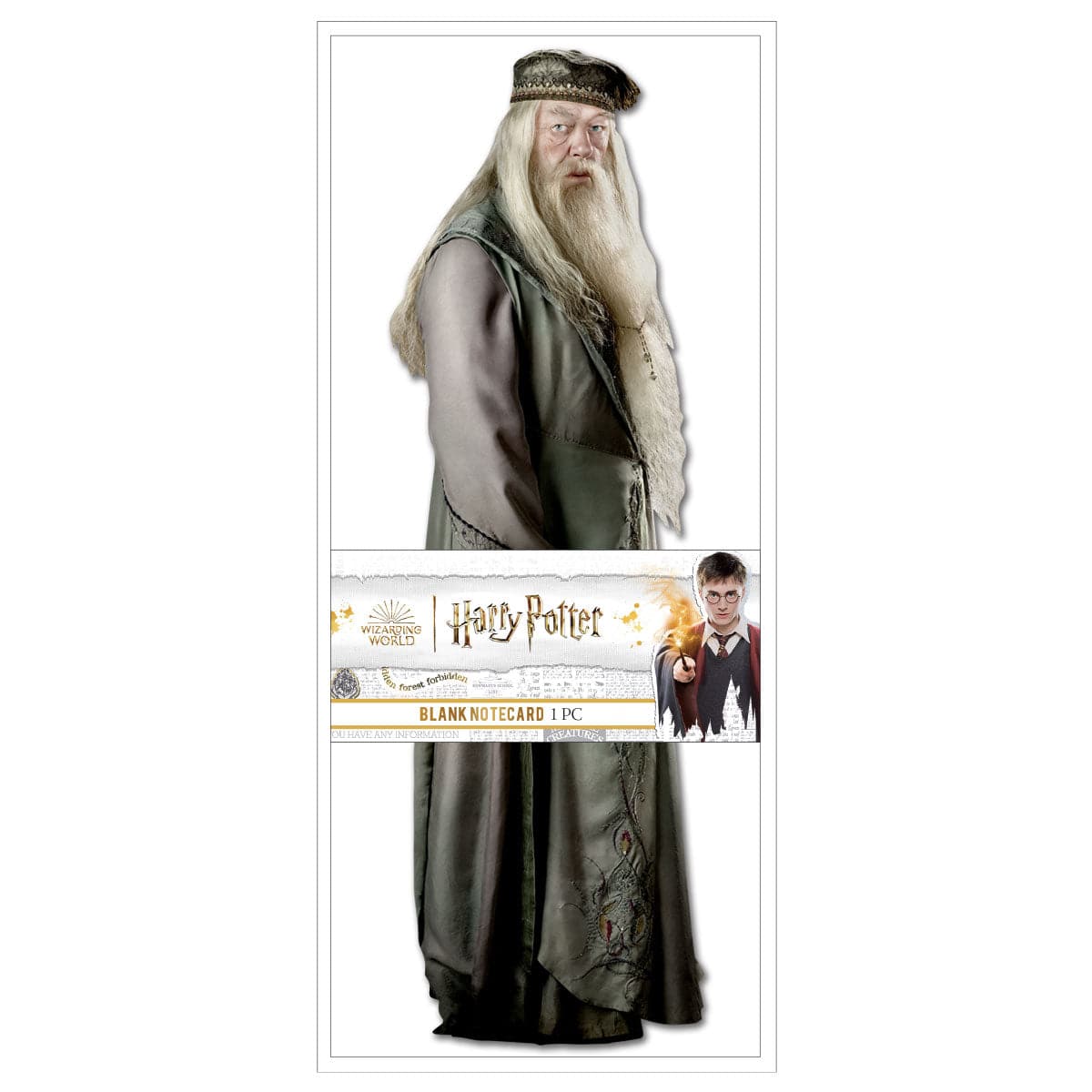 Harry Potter Notecard Albus Dumbledore - Olleke Wizarding Shop Amsterdam Brugge London