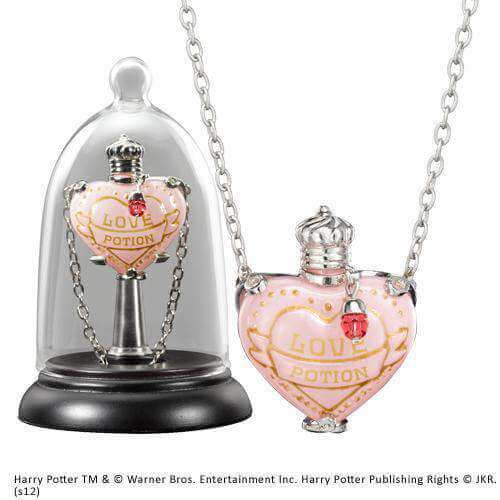 Love Potion Pendant and Display - Olleke Wizarding Shop Amsterdam Brugge London