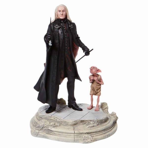 Lucius & Dobby Figurine - Olleke Wizarding Shop Amsterdam Brugge London