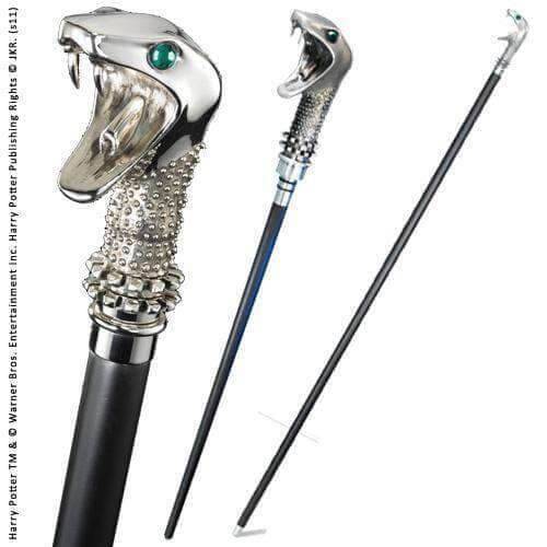 Lucius Malfoy Cane with Wand - Olleke Wizarding Shop Amsterdam Brugge London