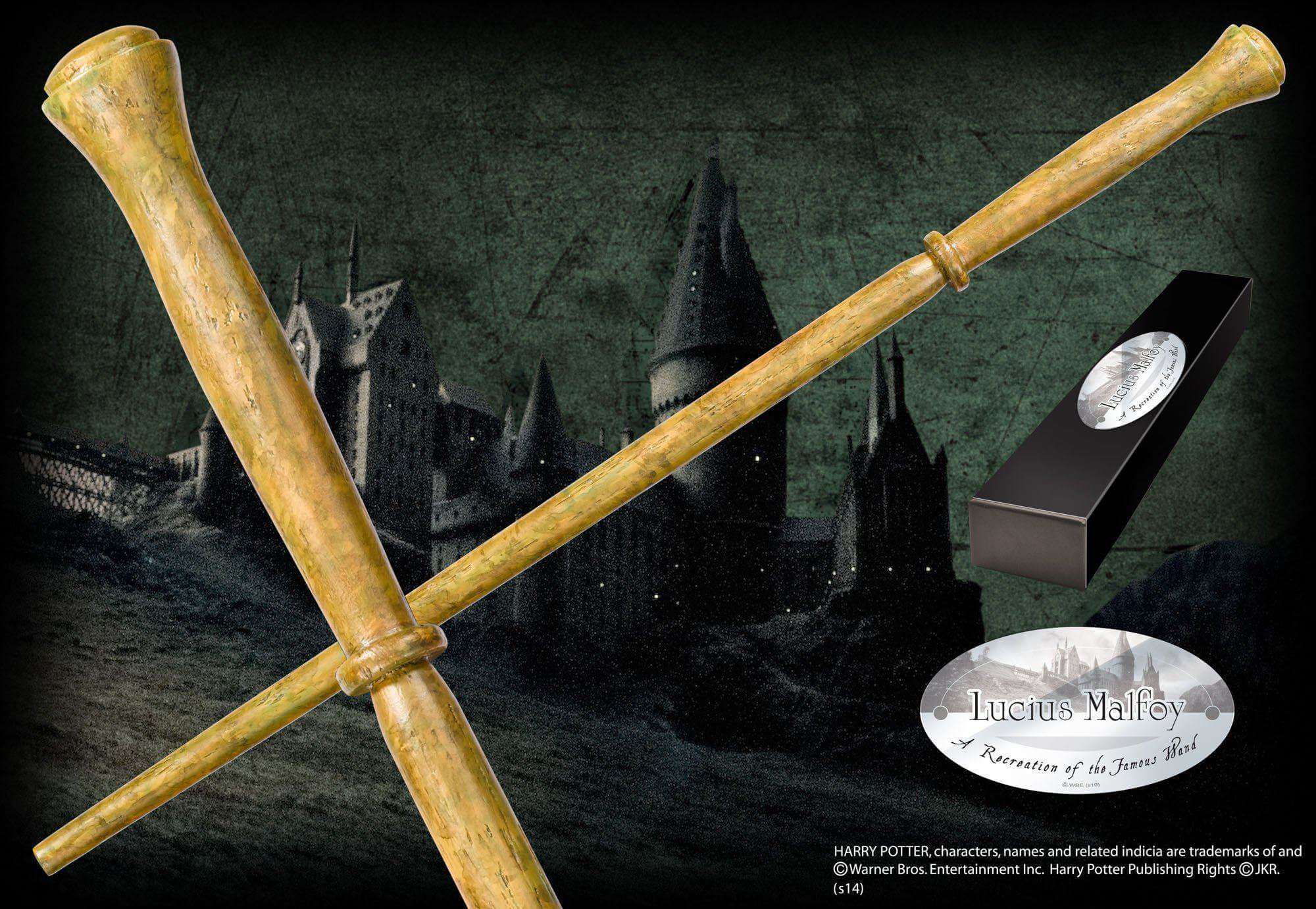 Lucius Malfoy Character Wand - Olleke Wizarding Shop Amsterdam Brugge London