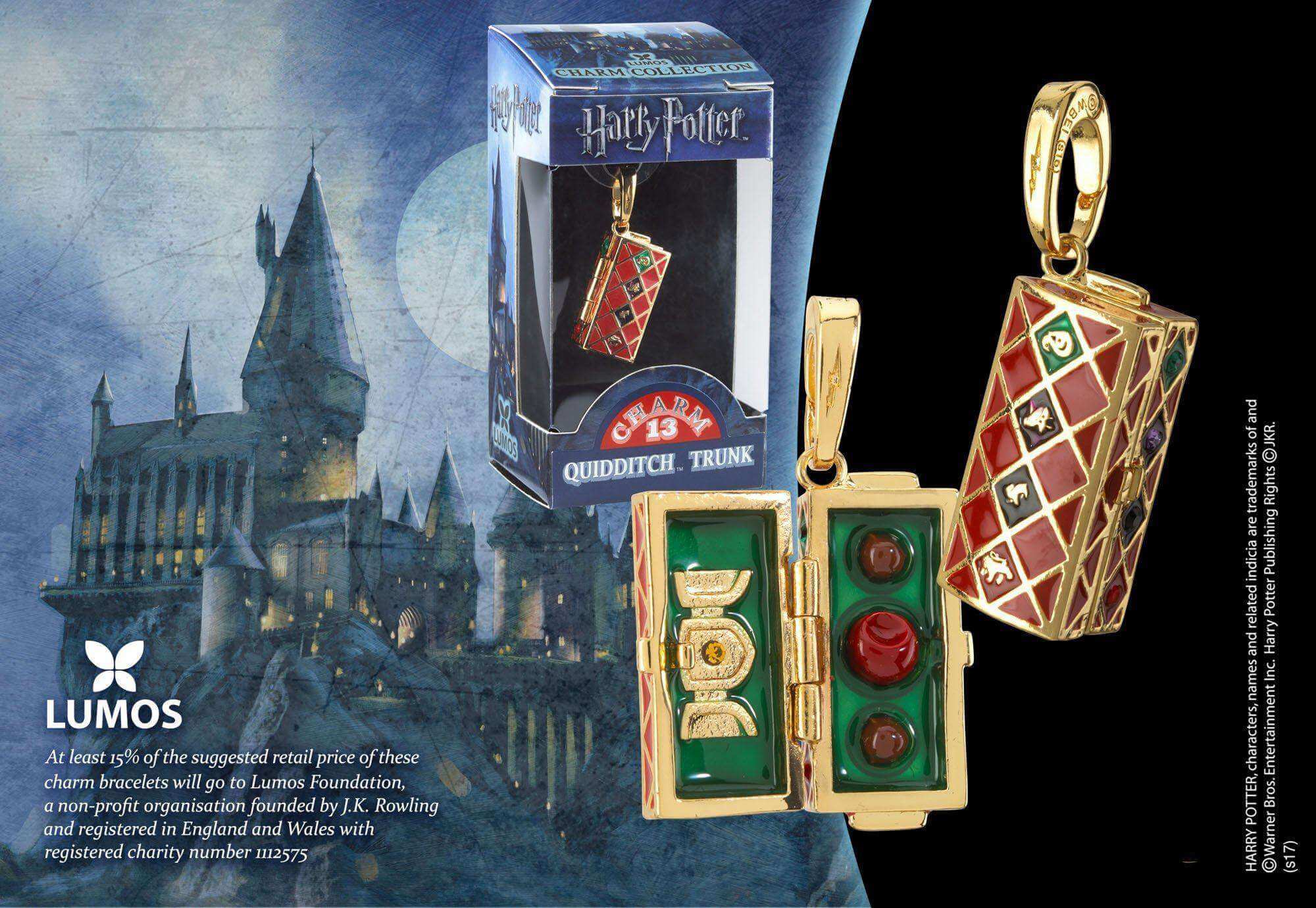 Lumos Charm 13 Quidditch Trunk - Olleke Wizarding Shop Amsterdam Brugge London