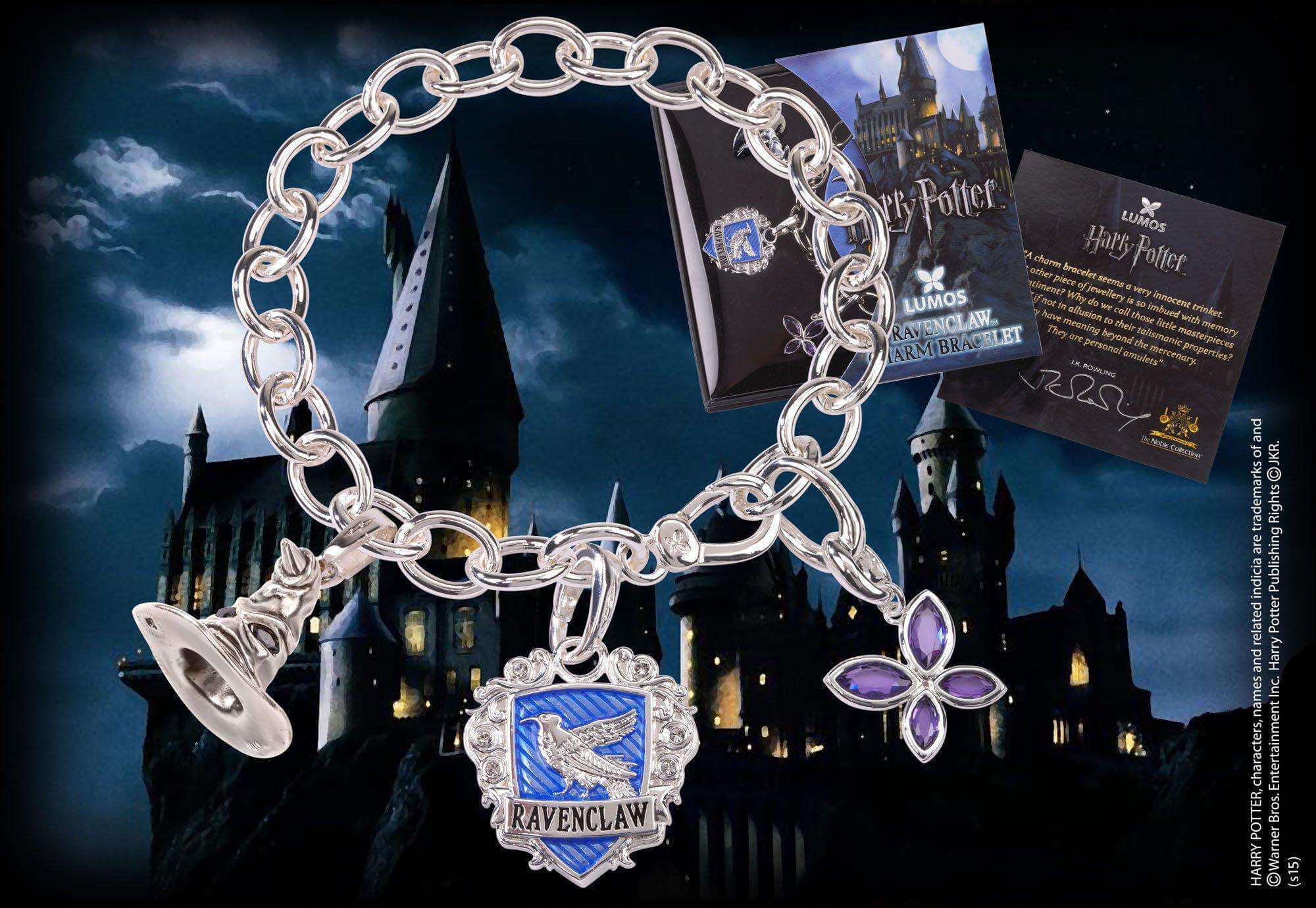 Lumos Ravenclaw Charm Bracelet - Olleke Wizarding Shop Amsterdam Brugge London