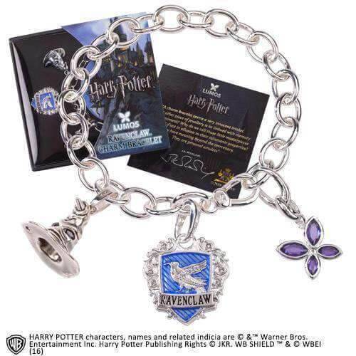 Lumos Ravenclaw Charm Bracelet - Olleke Wizarding Shop Amsterdam Brugge London