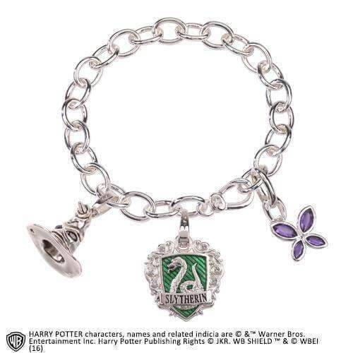 Lumos Slytherin Charm Bracelet - Olleke Wizarding Shop Amsterdam Brugge London