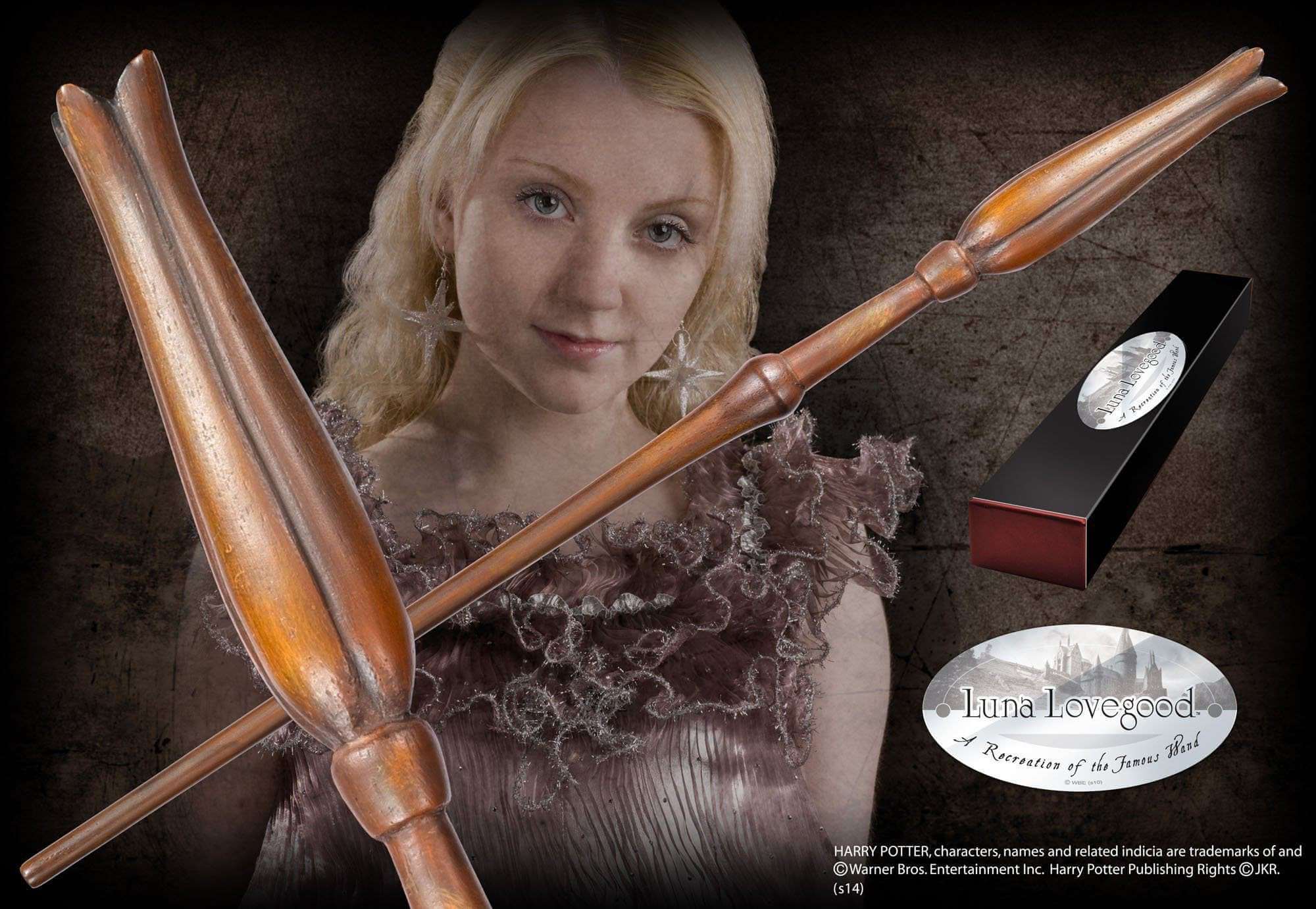 Luna Lovegood Character Wand - Olleke Wizarding Shop Amsterdam Brugge London