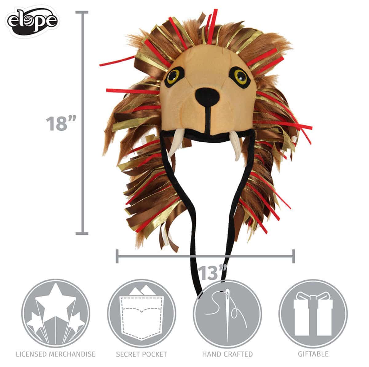 Luna Lovegood Lion Hat - Olleke Wizarding Shop Amsterdam Brugge London