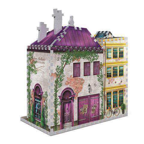 Madam Malkin’s and Florean Fortescue - Slug and Jiggers  3D Puzzle - Olleke Wizarding Shop Amsterdam Brugge London