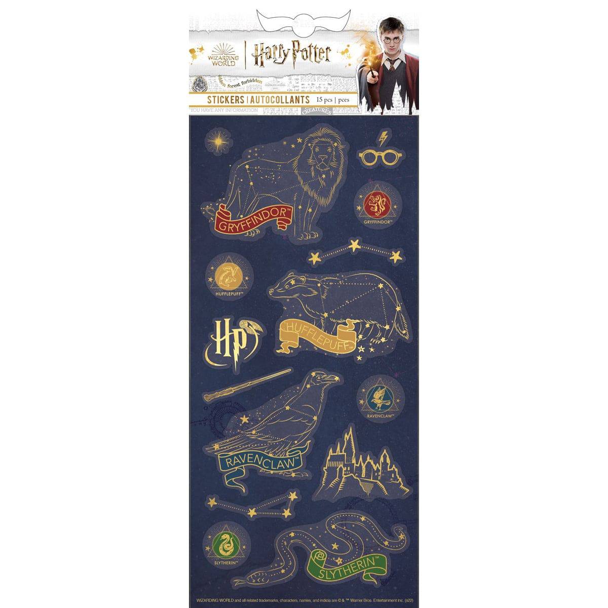 Harry Potter Stickers - House Constellations Enamel Sticker - Olleke Wizarding Shop Amsterdam Brugge London