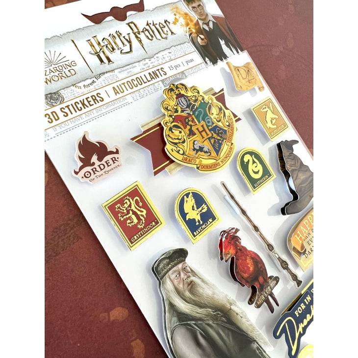 Harry Potter Stickers - Dumbledore 3D - Olleke Wizarding Shop Amsterdam Brugge London