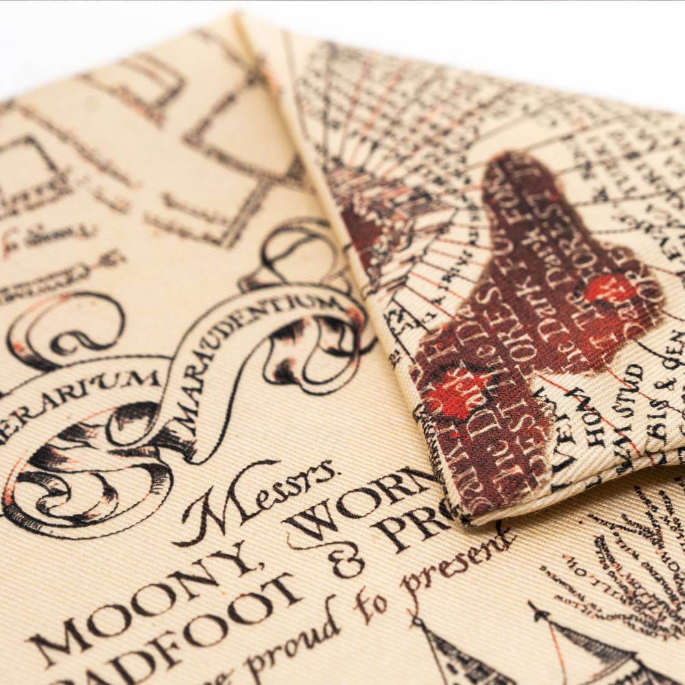 Marauder's Map Cushion Cover - Olleke Wizarding Shop Amsterdam Brugge London