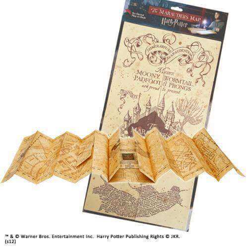 Marauder’s Map - Olleke Wizarding Shop Amsterdam Brugge London