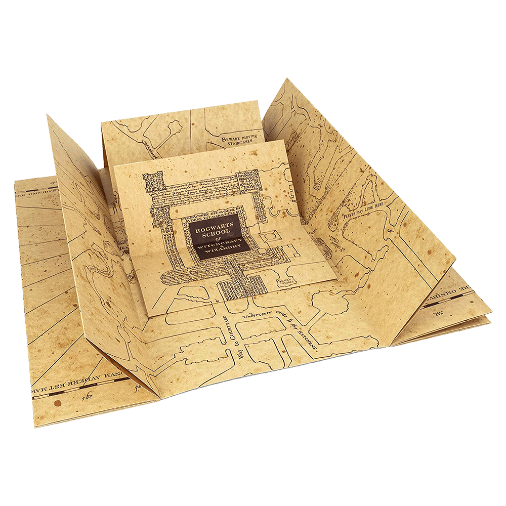 Marauder’s Map - Olleke Wizarding Shop Amsterdam Brugge London