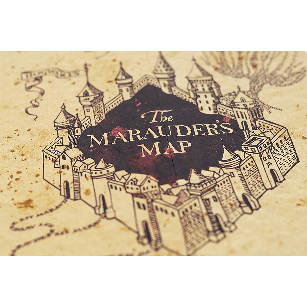 Marauder’s Map - Olleke Wizarding Shop Amsterdam Brugge London