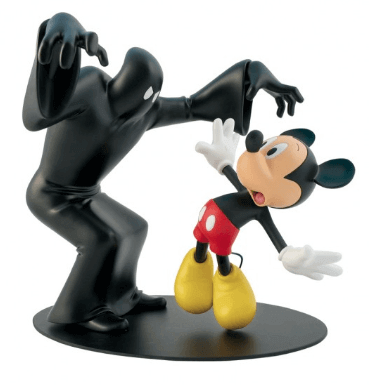 Mickey and Black Phantom Figurine - Olleke Wizarding Shop Amsterdam Brugge London