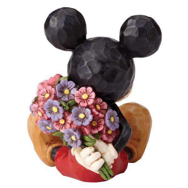 Mickey Mouse with Flowers Mini Figurine - Olleke Wizarding Shop Amsterdam Brugge London