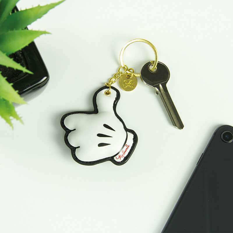 Minnie Mouse Keyring - Olleke Wizarding Shop Amsterdam Brugge London