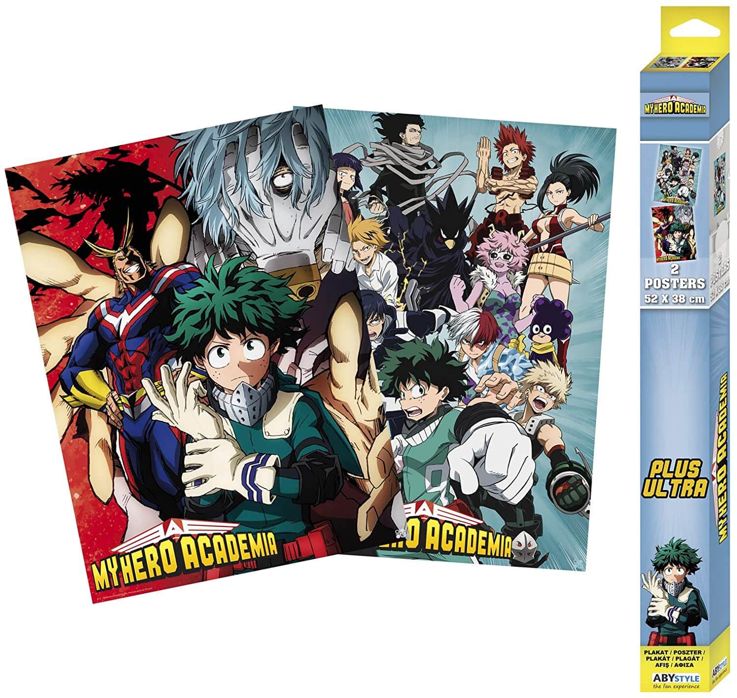 My Hero Academia Set 2 Chibi Posters - Olleke Wizarding Shop Amsterdam Brugge London