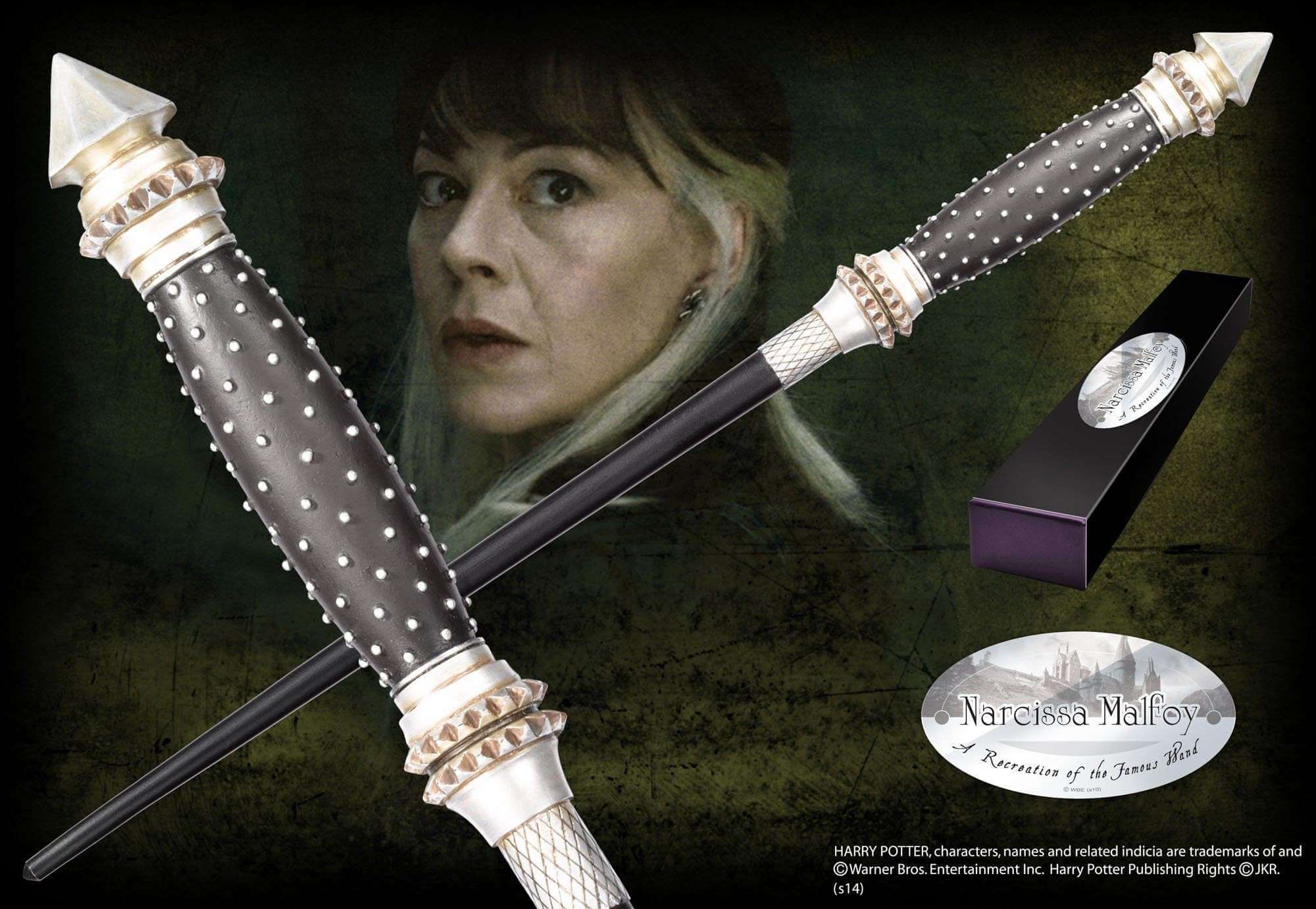 Narcissa Malfoy Character Wand - Olleke Wizarding Shop Amsterdam Brugge London