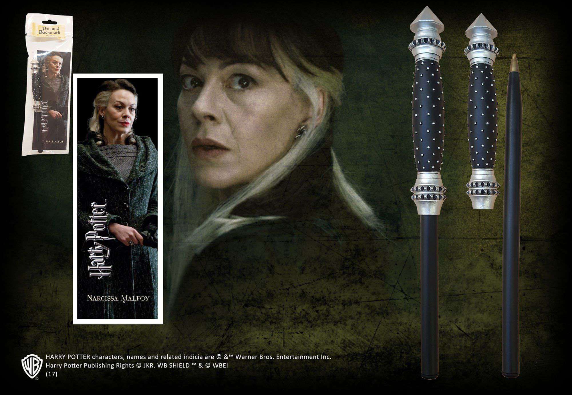 Narcissa Wand Pen and Bookmark - Olleke Wizarding Shop Amsterdam Brugge London