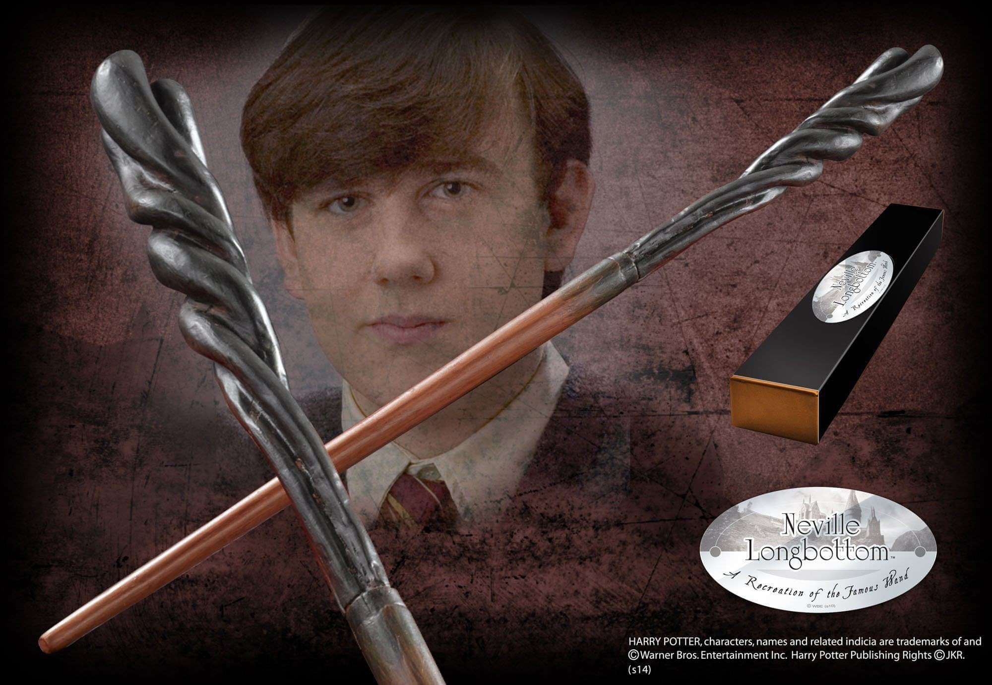 Neville Longbottom Character Wand - Olleke Wizarding Shop Amsterdam Brugge London