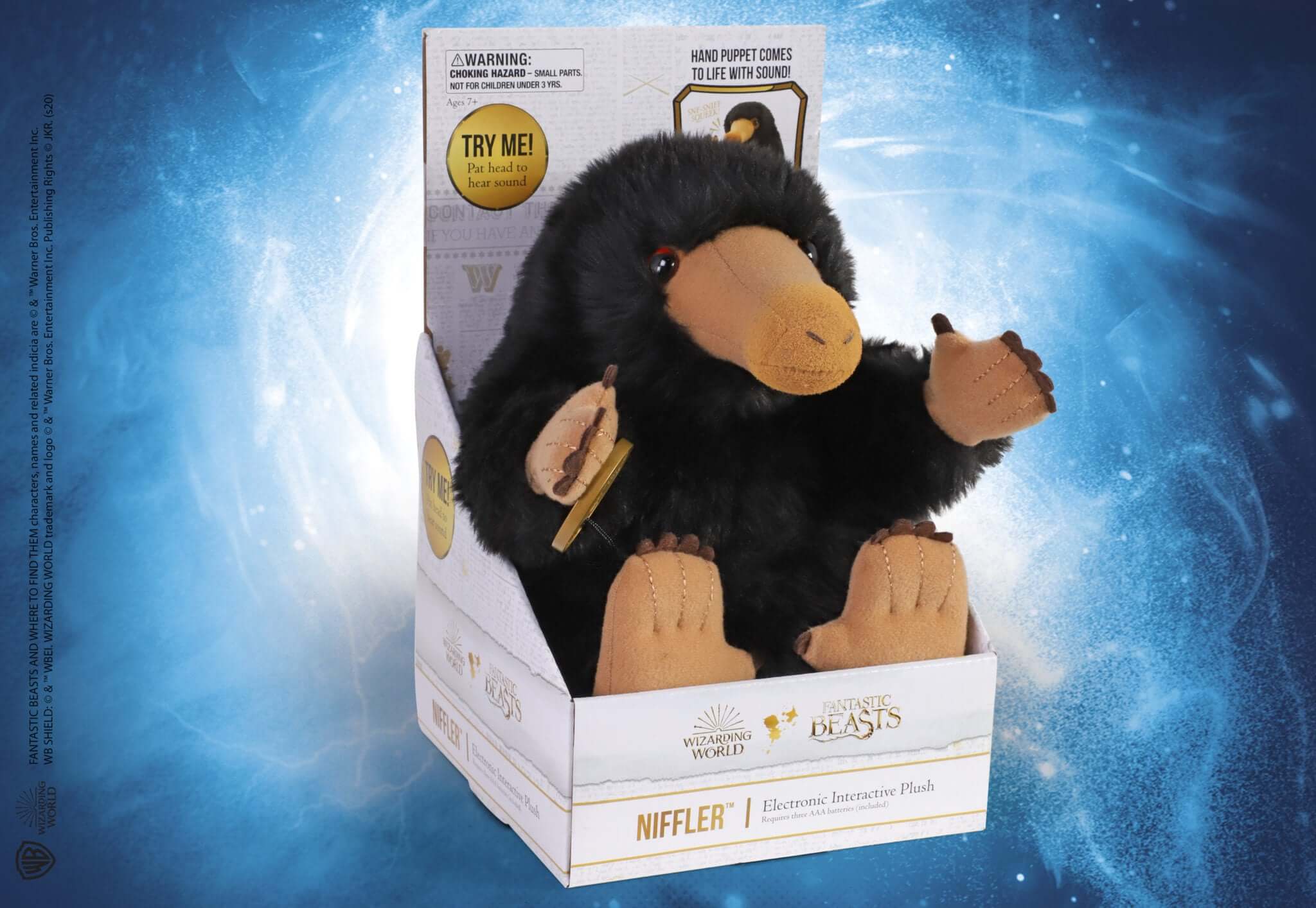 Niffler Interactive Plush - Olleke Wizarding Shop Amsterdam Brugge London