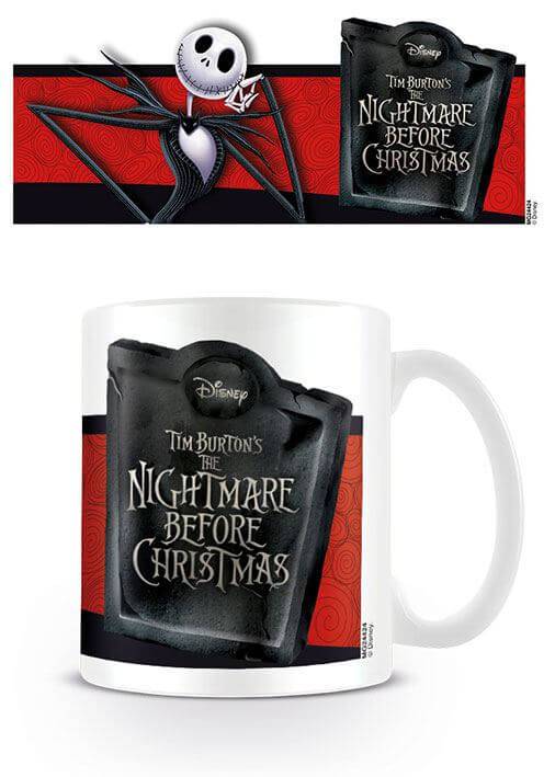 Nightmare Before Christmas Mug Jack Banner - Olleke Wizarding Shop Amsterdam Brugge London